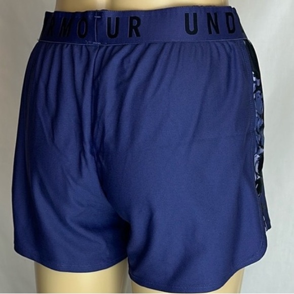 UNDER ARMOR Shorts Size Small. NWOT. Navy Blue. - Picture 3 of 11